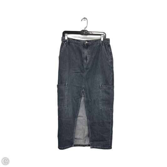 Skirt Midi By Old Navy In Blue, Size: 6