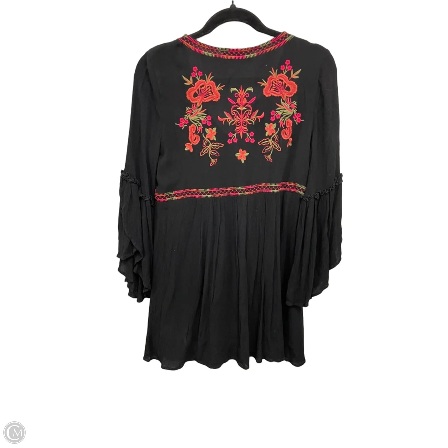 Dress Casual Short By Clothes Mentor In Black & Pink, Size: S
