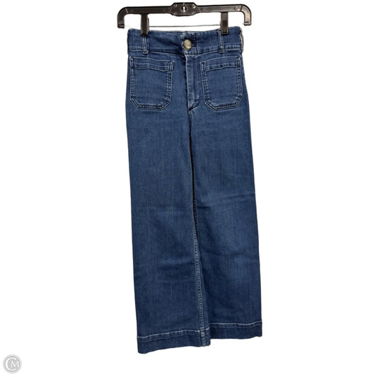 Jeans Flared By Maeve In Blue, Size: Xxs