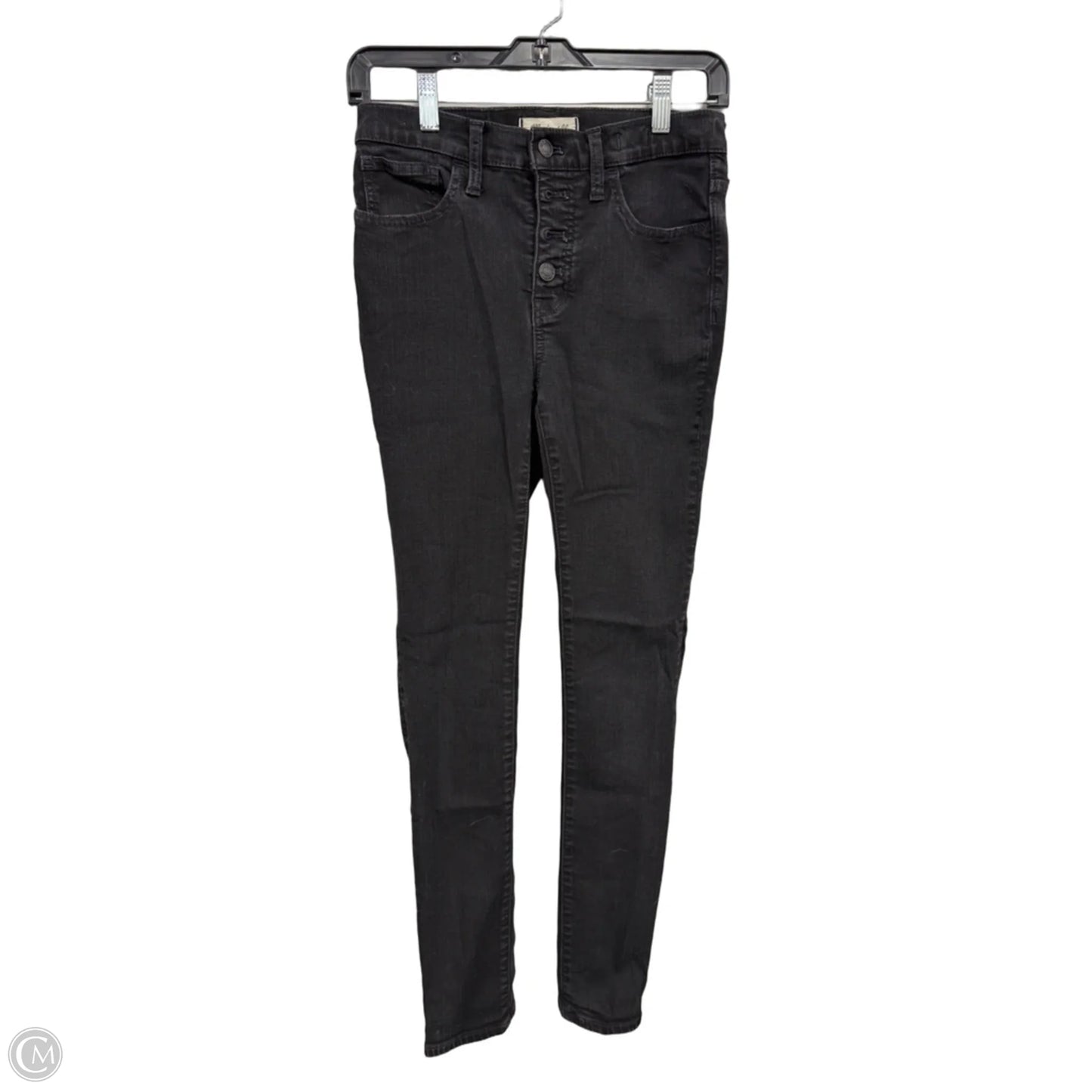 Jeans Skinny By Madewell In Black, Size: 2