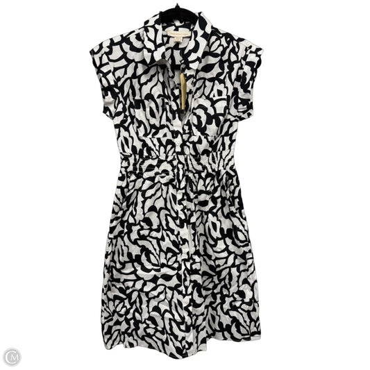 Dress Casual Short By Monteau In Black & White, Size: S
