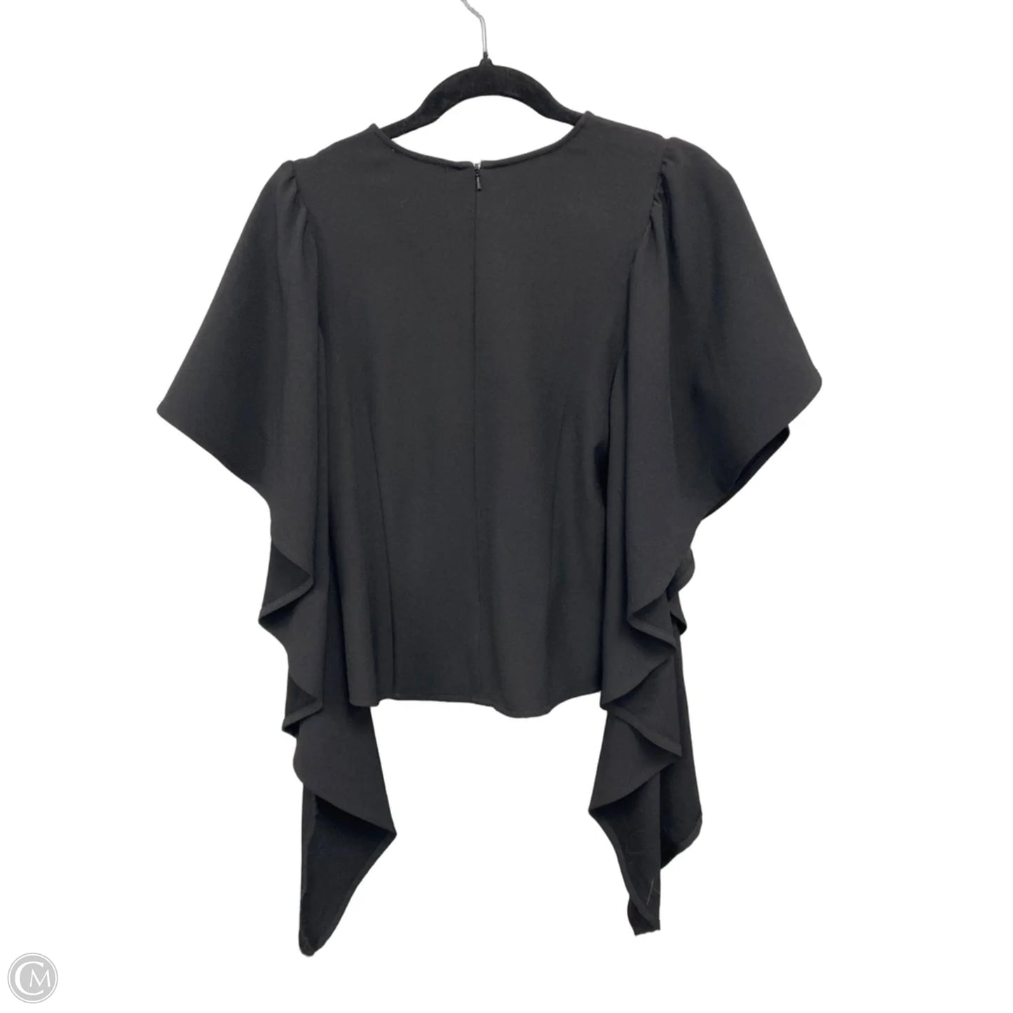 Top Long Sleeve By Leith In Black, Size: S