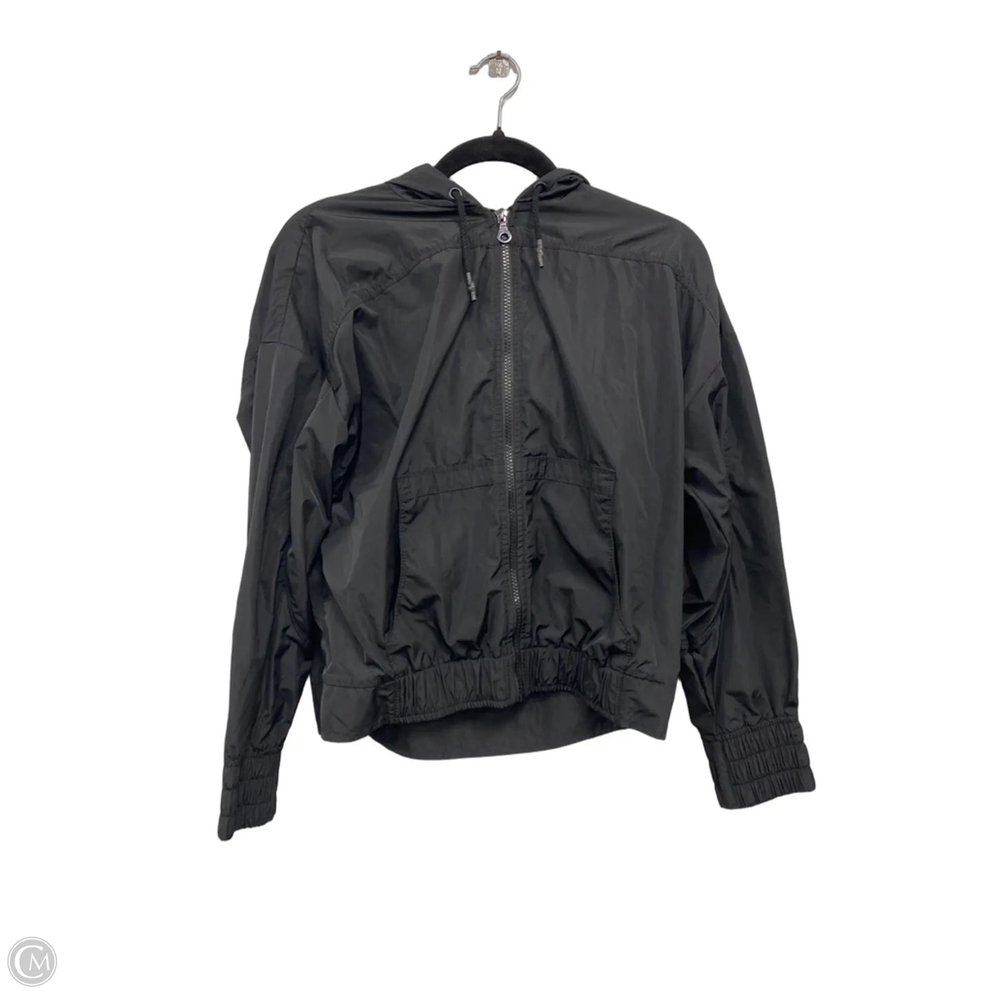 Athletic Jacket By Joy Joy In Black, Size: S