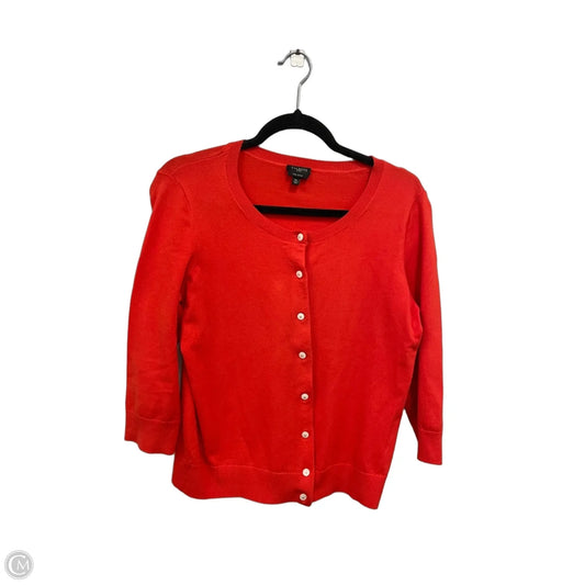 Cardigan By Talbots In Orange, Size: Mp