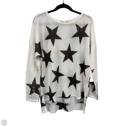 Sweater By Altard State In Black & White, Size: M