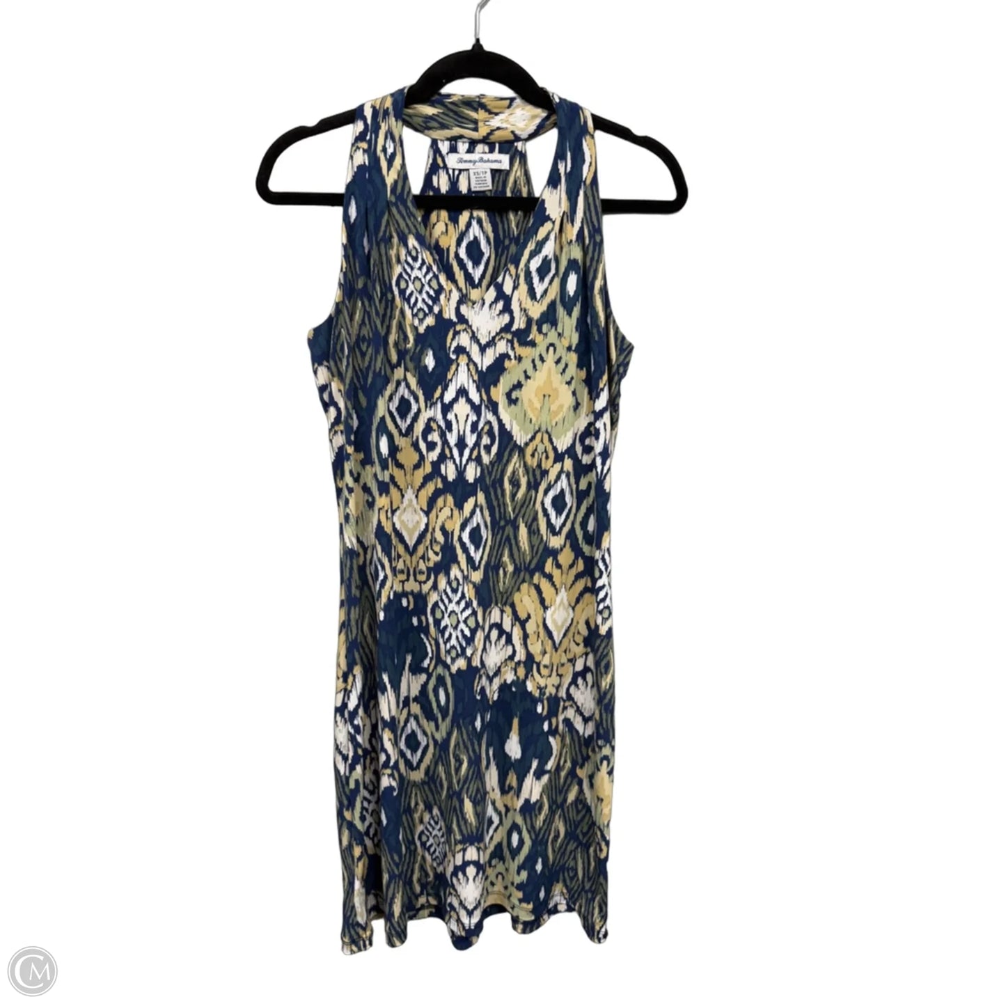 Dress Casual Short By Tommy Bahama In Blue & Tan, Size: Xs