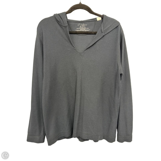 Top Long Sleeve By Chicos In Black, Size: M