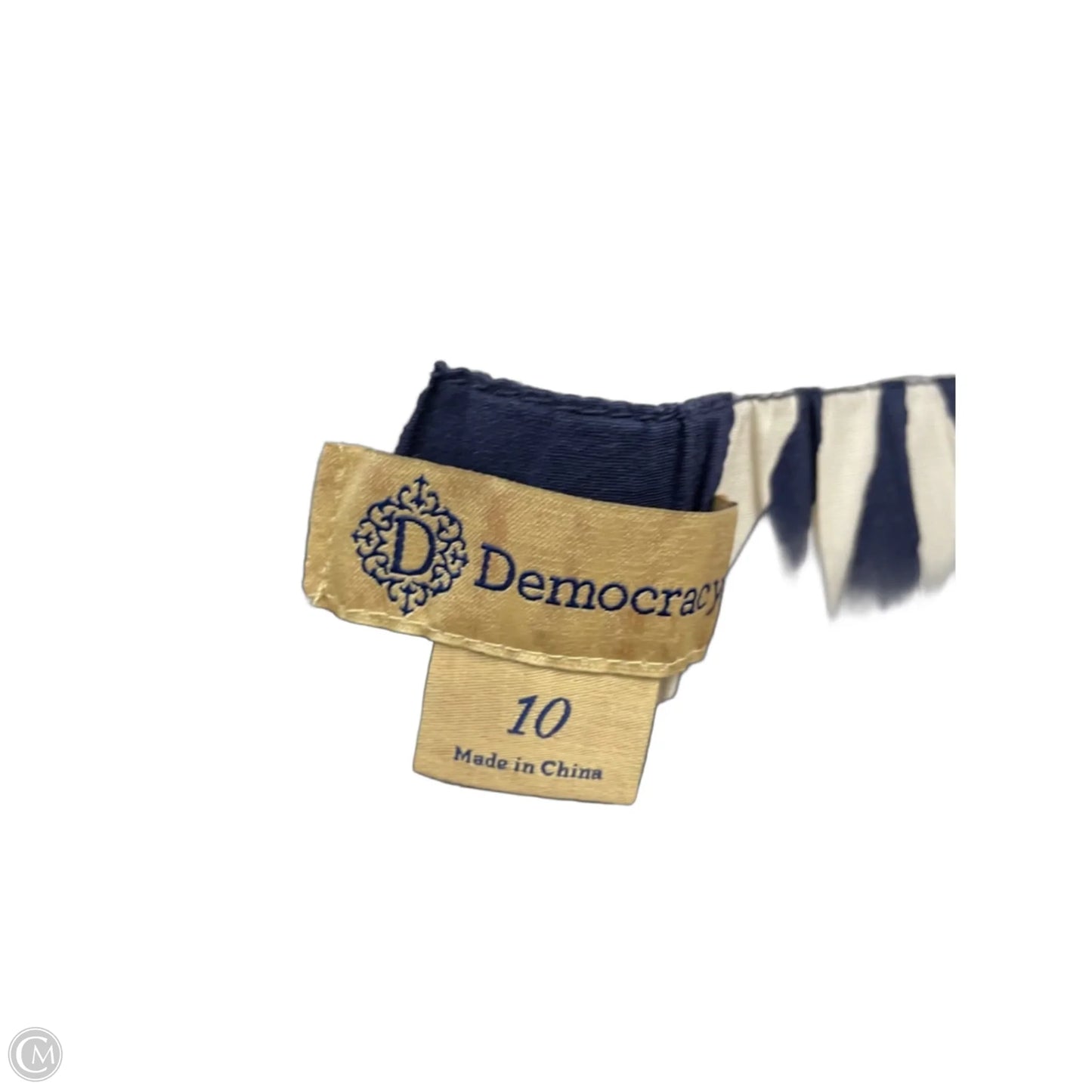 Pants Other By Democracy In Blue & Cream, Size: 10
