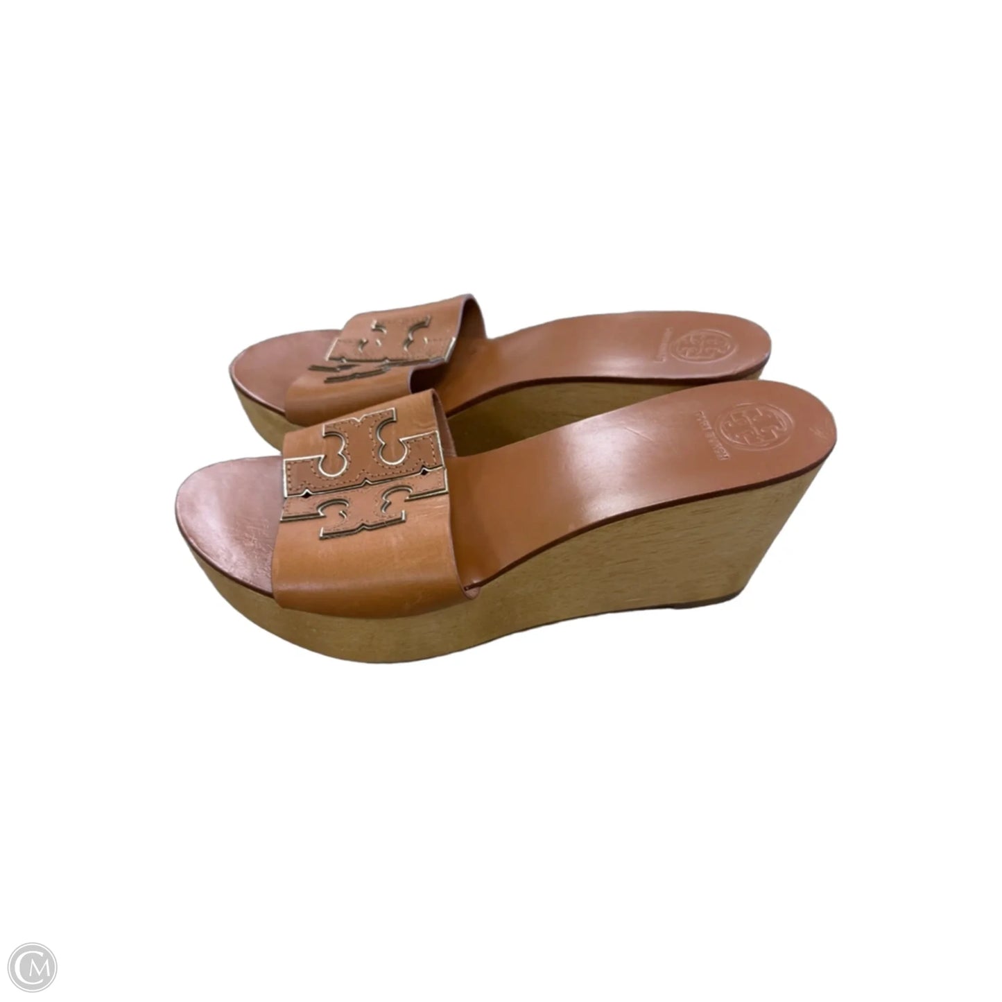 Sandals Designer By Tory Burch In Copper, Size: 8