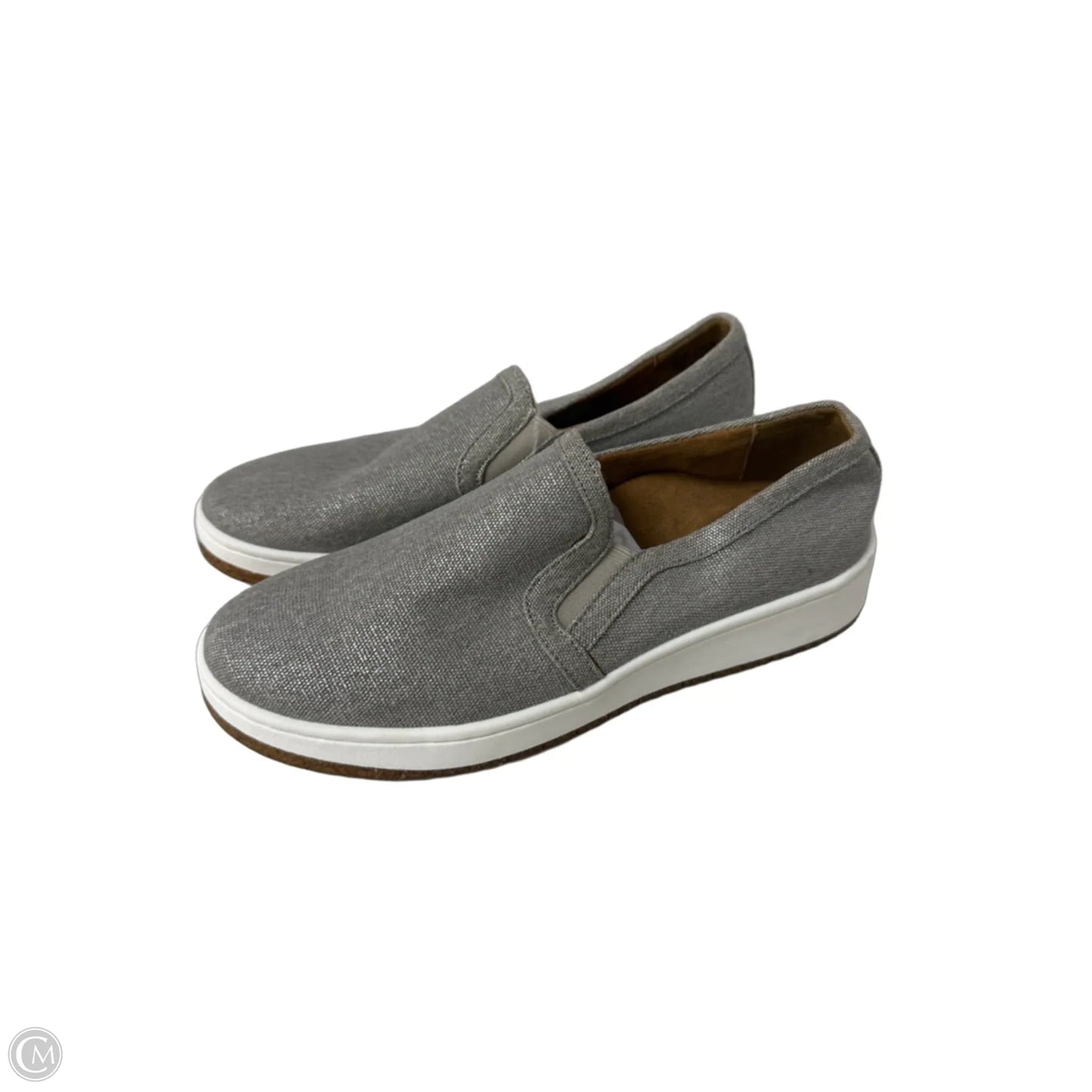 Shoes Flats By Aetrex In Grey, Size: 7