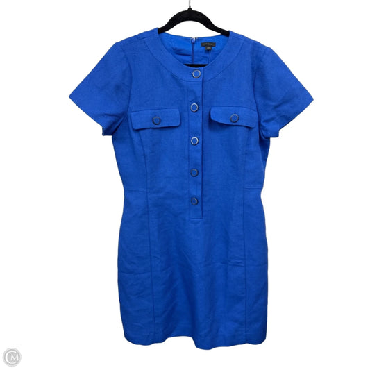 Dress Casual Short By Ann Taylor In Blue, Size: 12