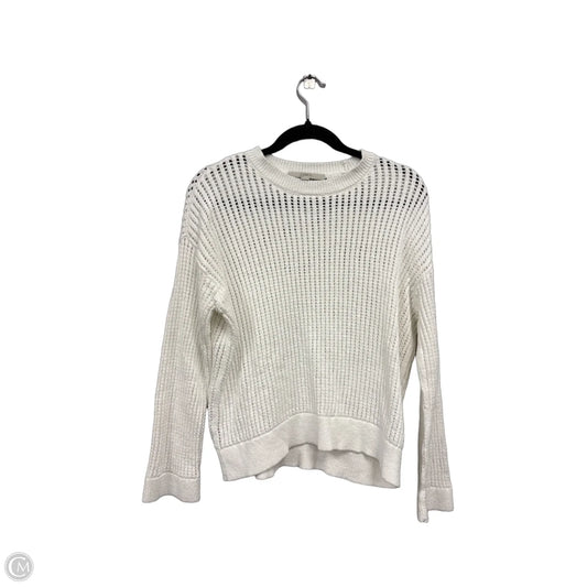 Sweater By Loft In White, Size: M