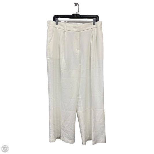 Pants Wide Leg By Clothes Mentor In Cream, Size: Xl