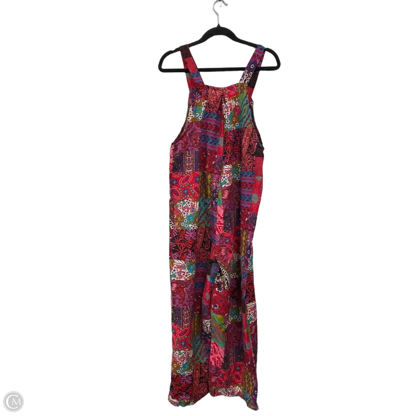 Overalls By Clothes Mentor In Purple & Red, Size: Xl