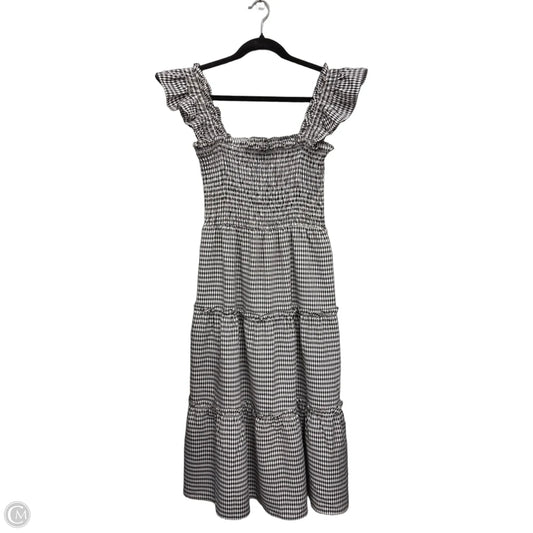Dress Casual Midi By Sugar Lips In Black & White, Size: S