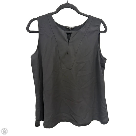 Top Sleeveless By Nic + Zoe In Black, Size: L