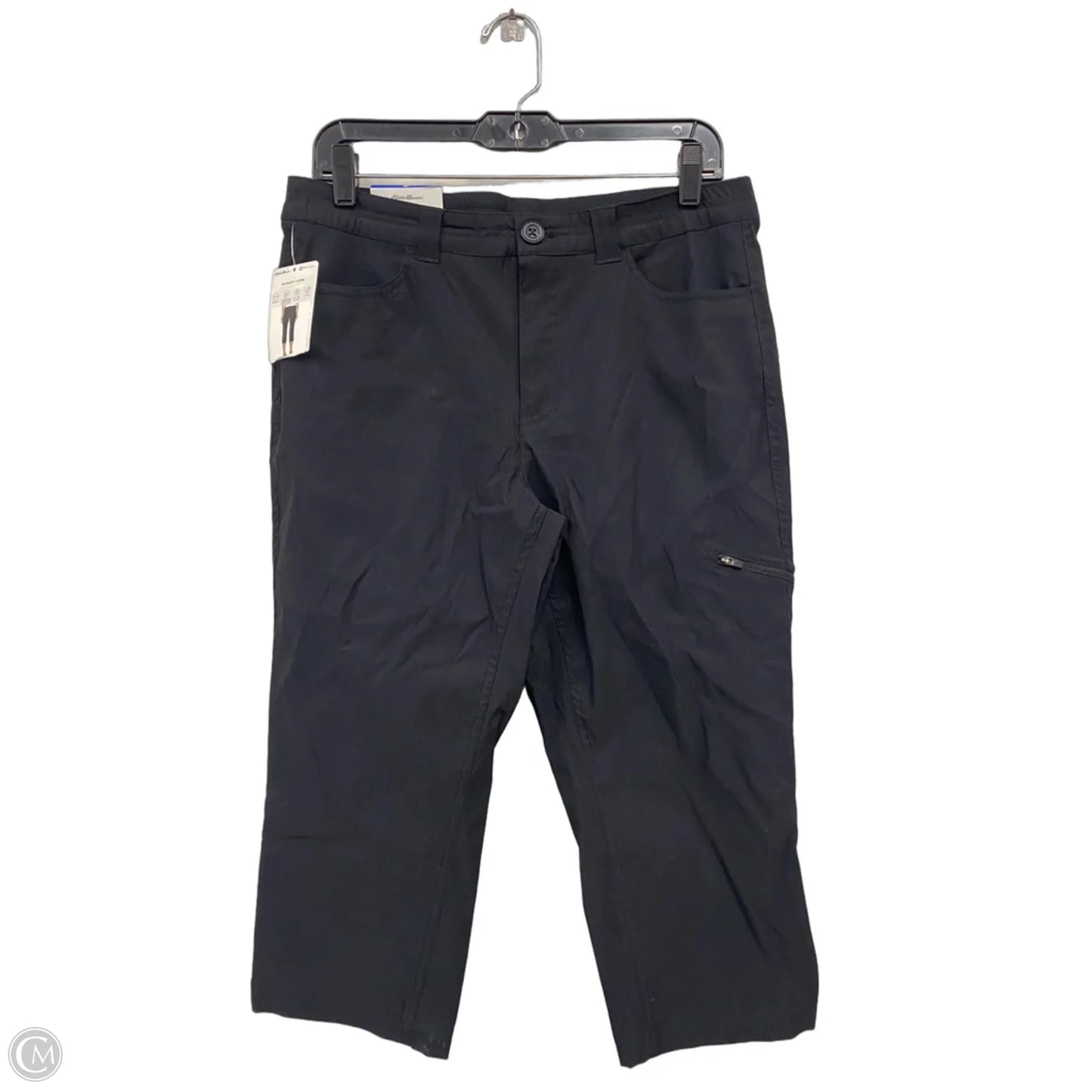 Athletic Capris By Eddie Bauer In Black, Size: 10
