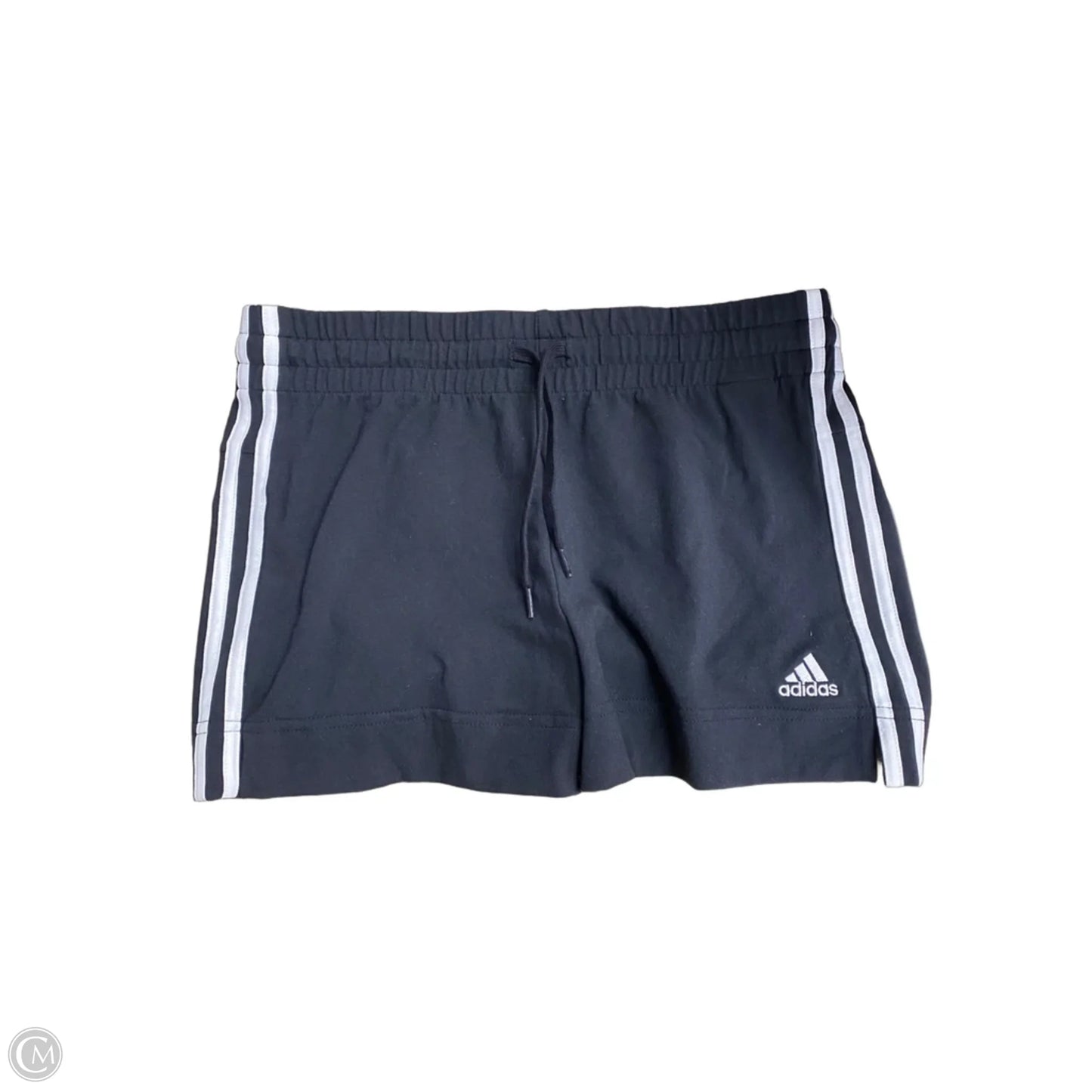 Athletic Shorts By Adidas In Black & White, Size: S