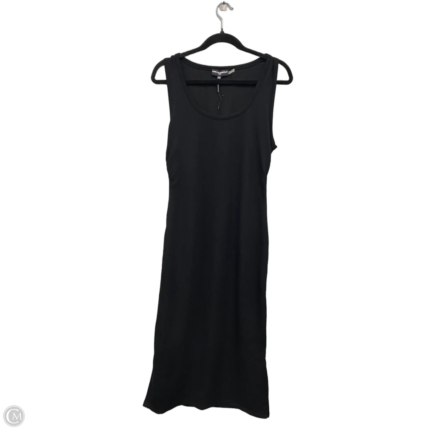 Dress Designer By Karl Lagerfeld In Black, Size: M