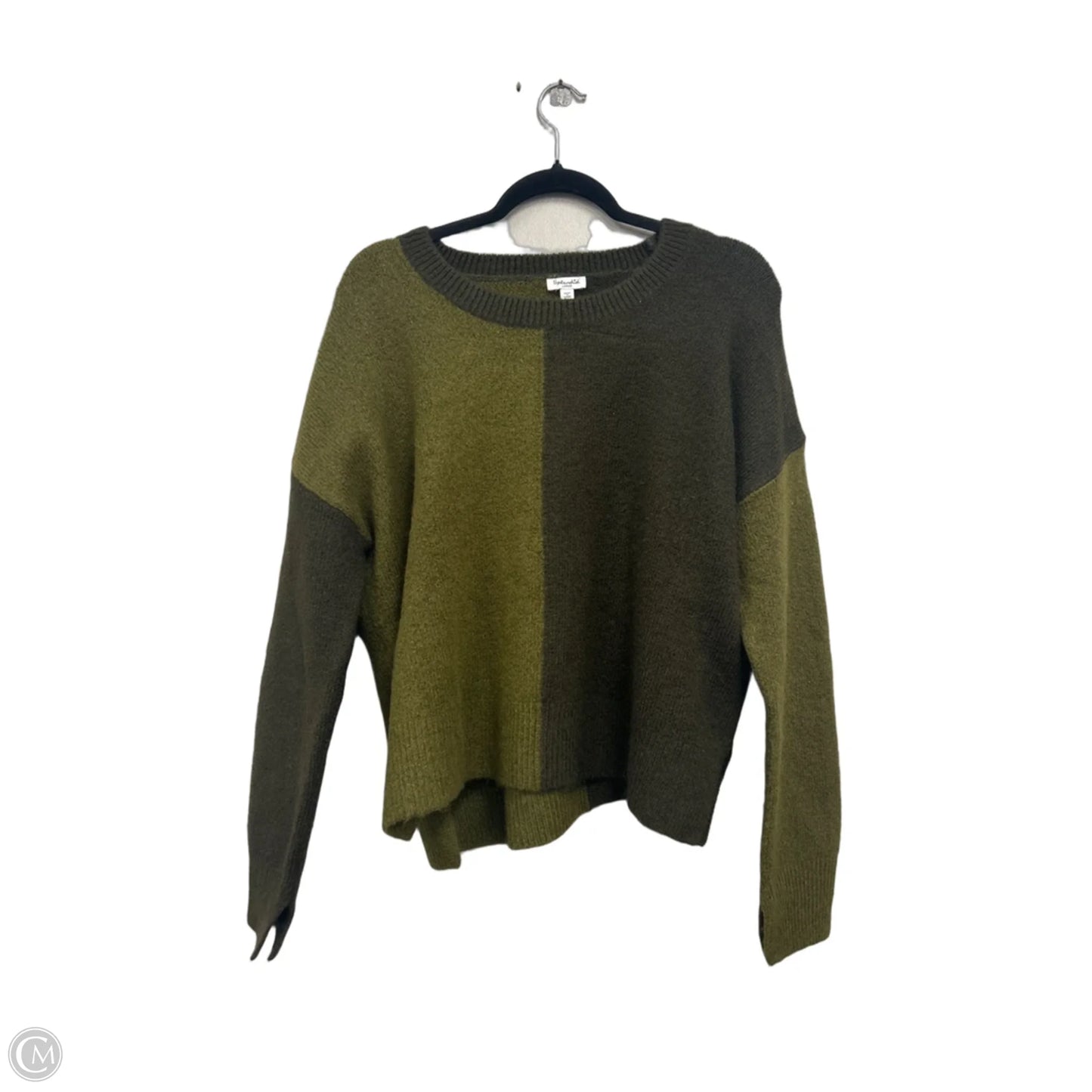 Sweater By Splendid In Brown & Green, Size: L