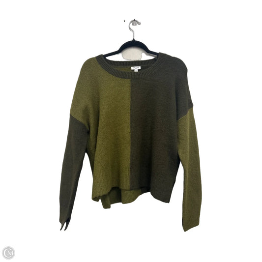 Sweater By Splendid In Brown & Green, Size: L