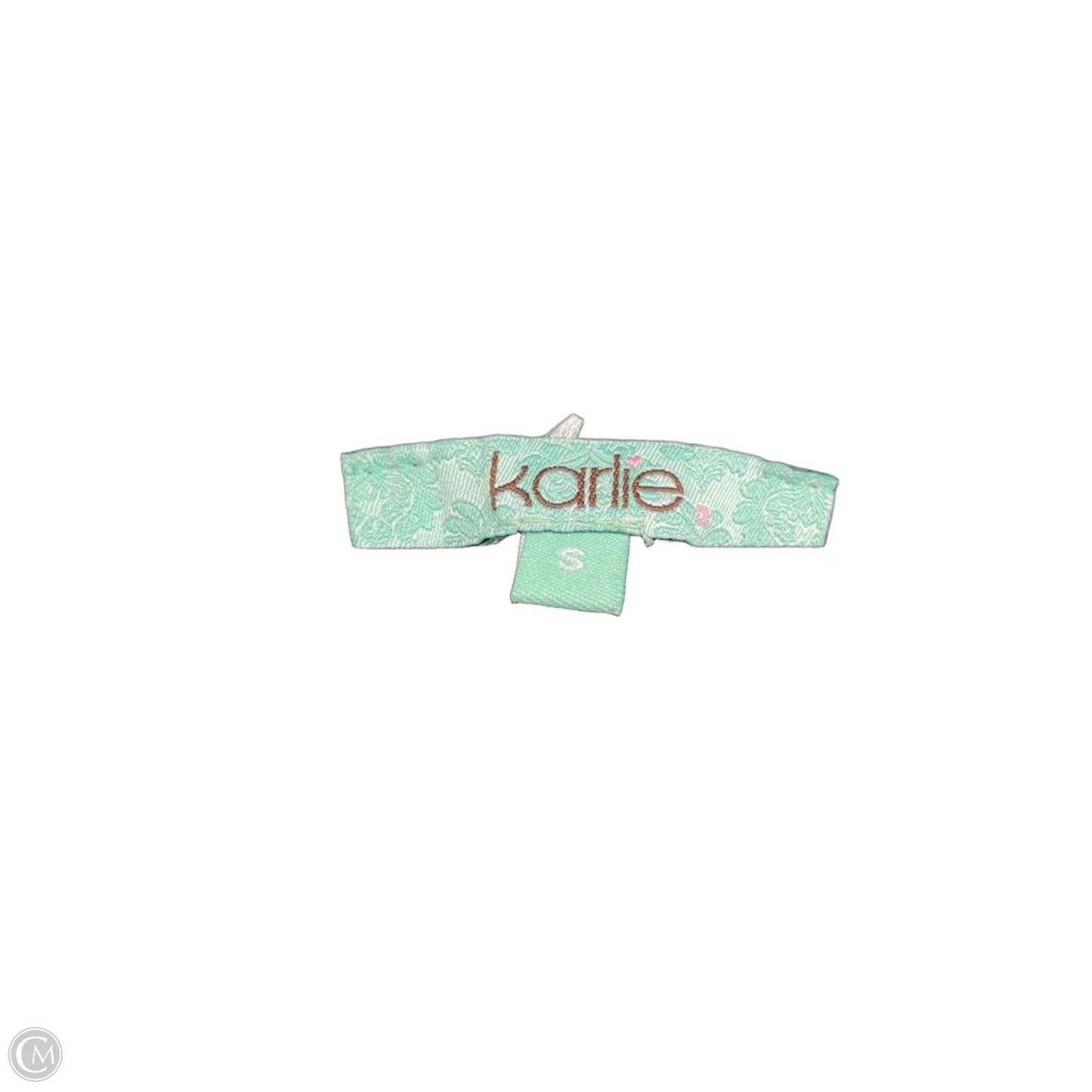 Top Long Sleeve By Karlie In Green, Size: S
