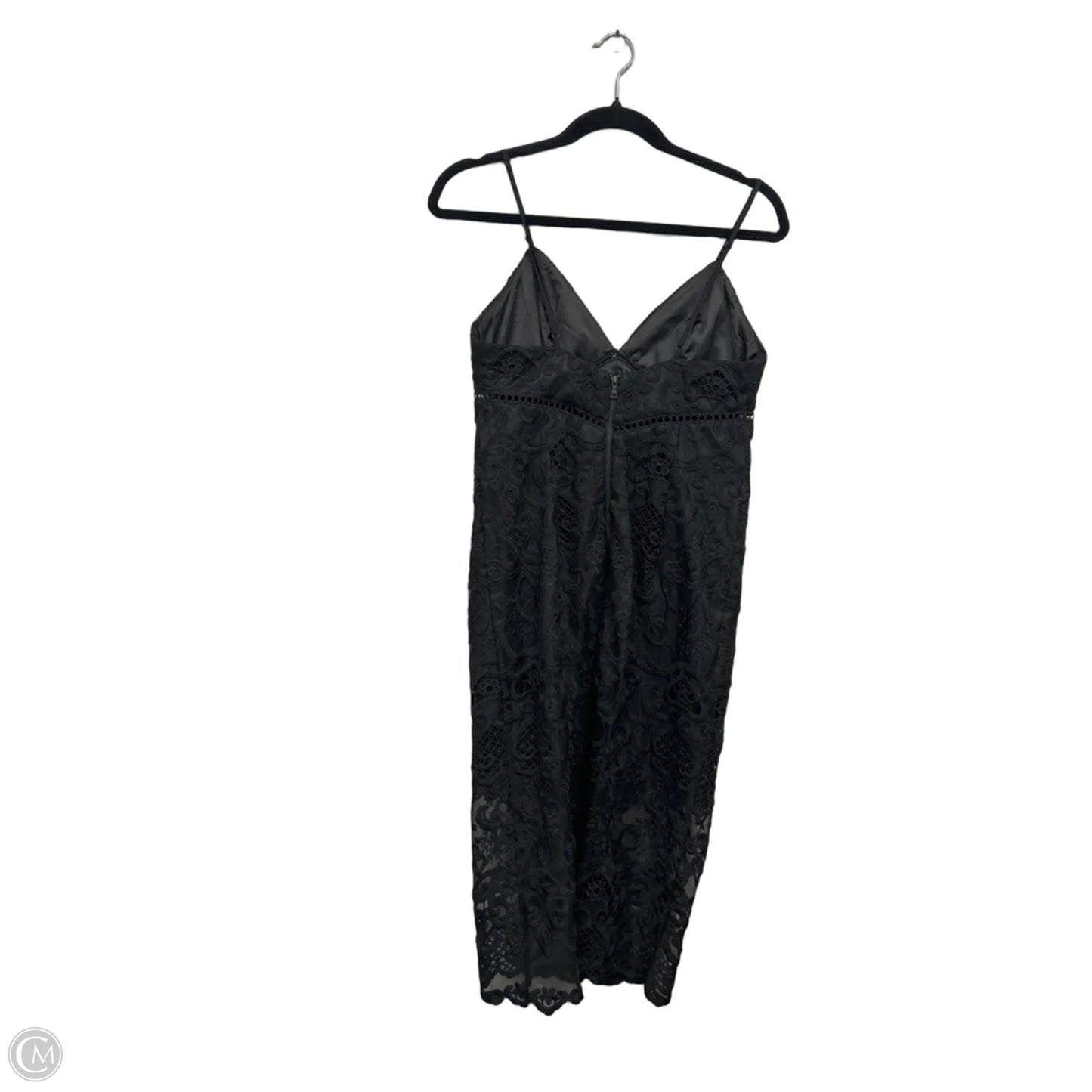 Dress Casual Midi By Bardot In Black, Size: 6