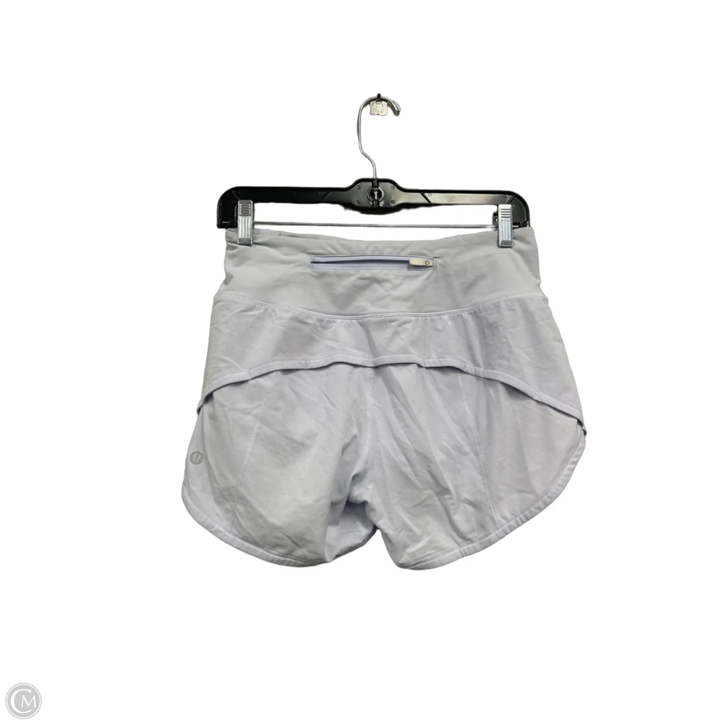 Athletic Shorts By Lululemon In Purple, Size: 4