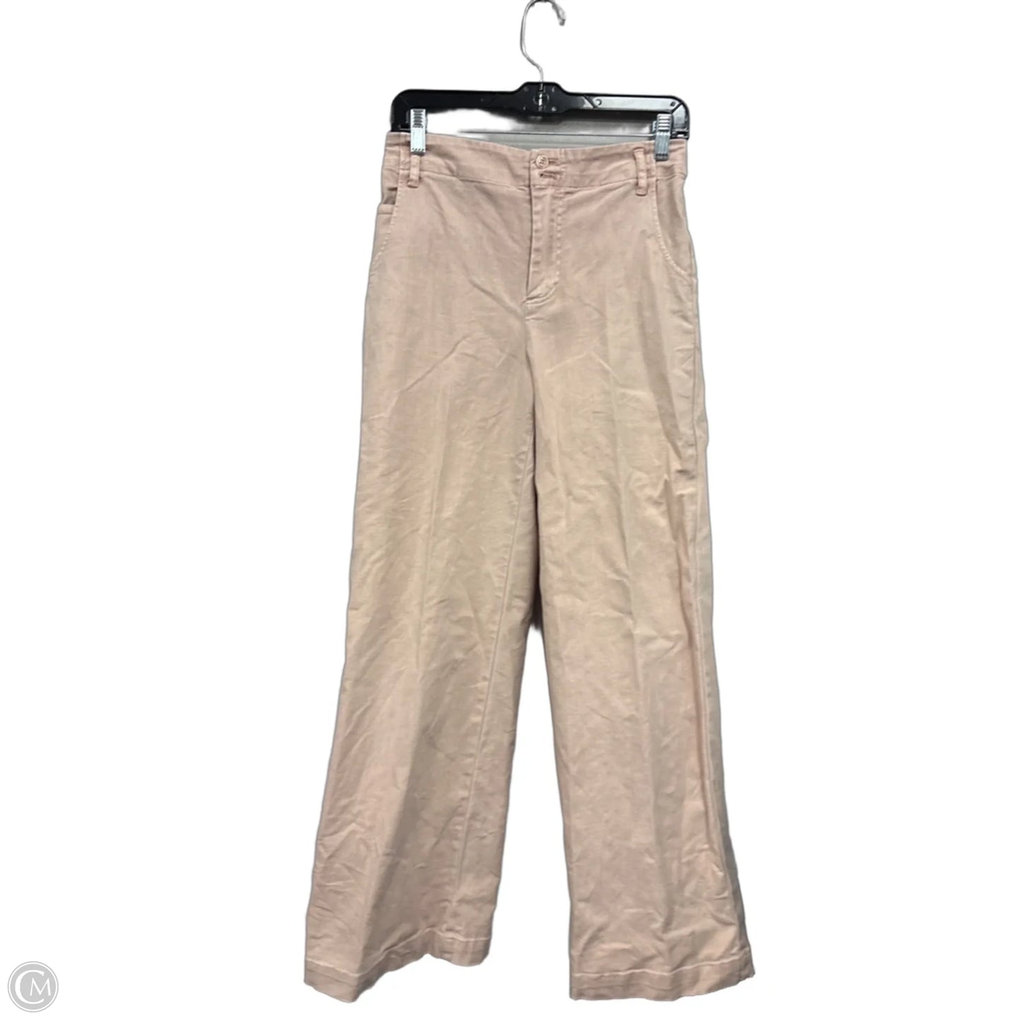 Pants Wide Leg By Young Fabulous & Broke In Peach, Size: S