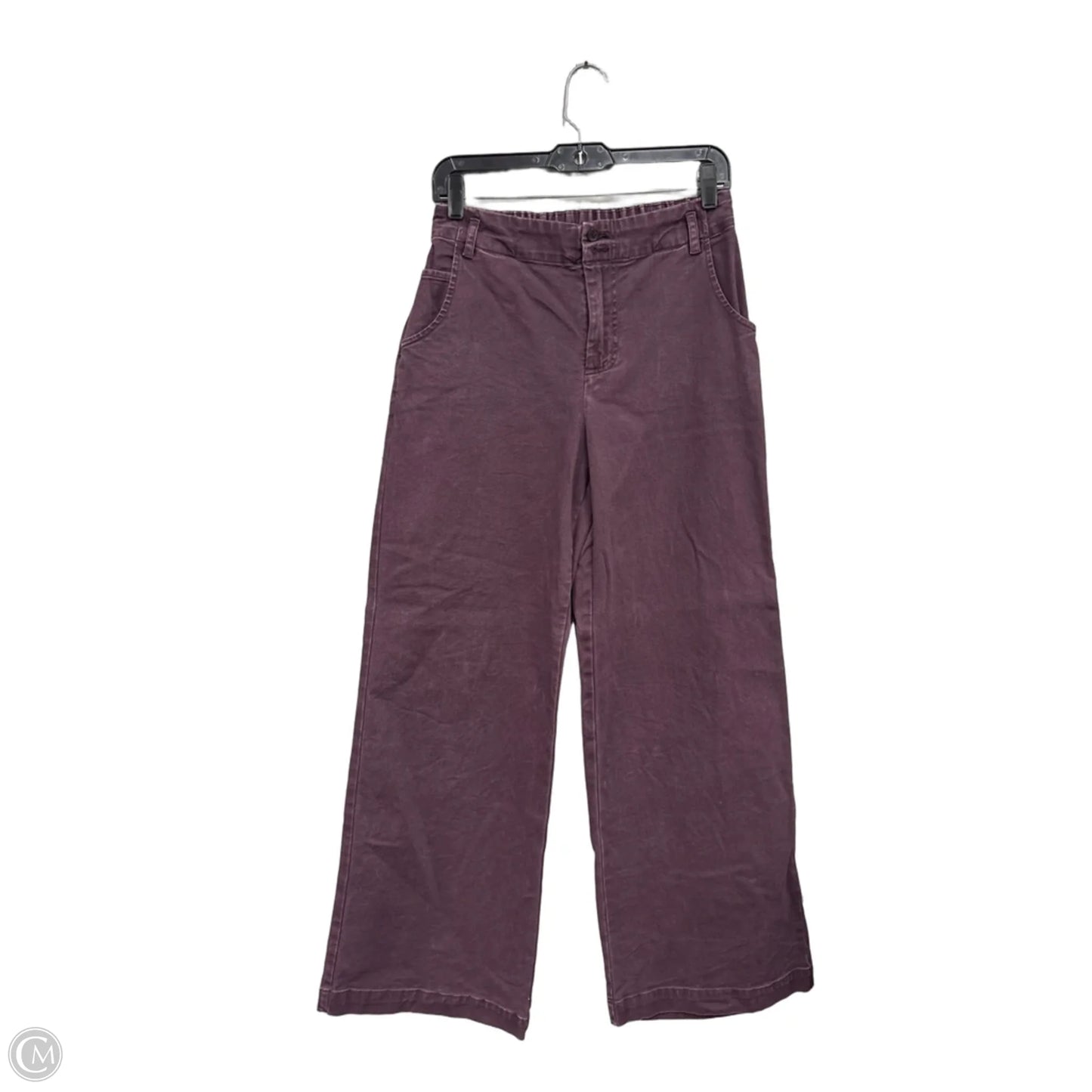 Pants Wide Leg By Young Fabulous & Broke In Purple, Size: S