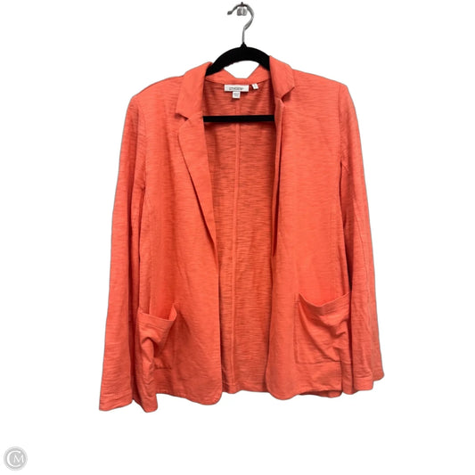 Blazer By Chicos In Orange, Size: L