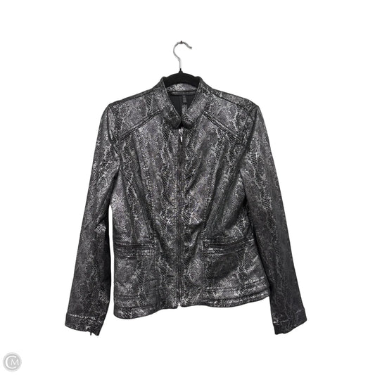 Jacket Other By White House Black Market In Black & Silver, Size: 12