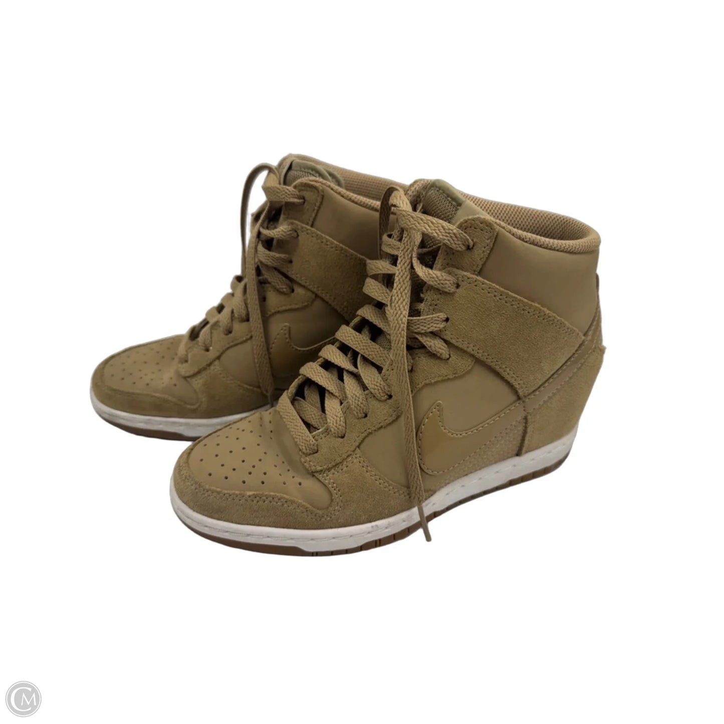Shoes Sneakers By Nike In Tan, Size: 6.5
