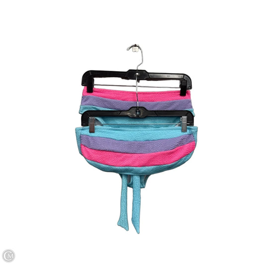Swimsuit 2pc By Clothes Mentor In Blue & Pink, Size: M