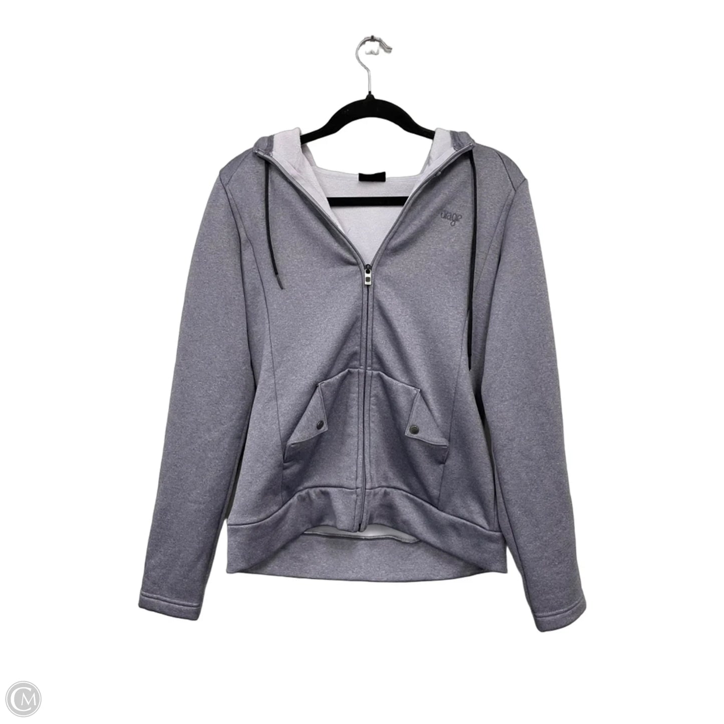 Athletic Jacket By Clothes Mentor In Purple, Size: M