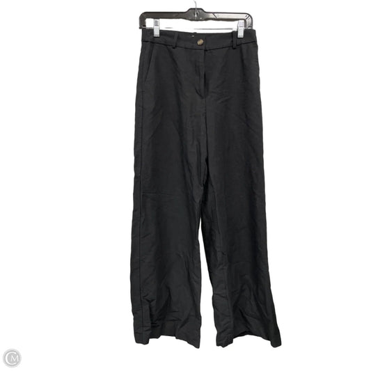 Pants Wide Leg By H&m In Black, Size: 4