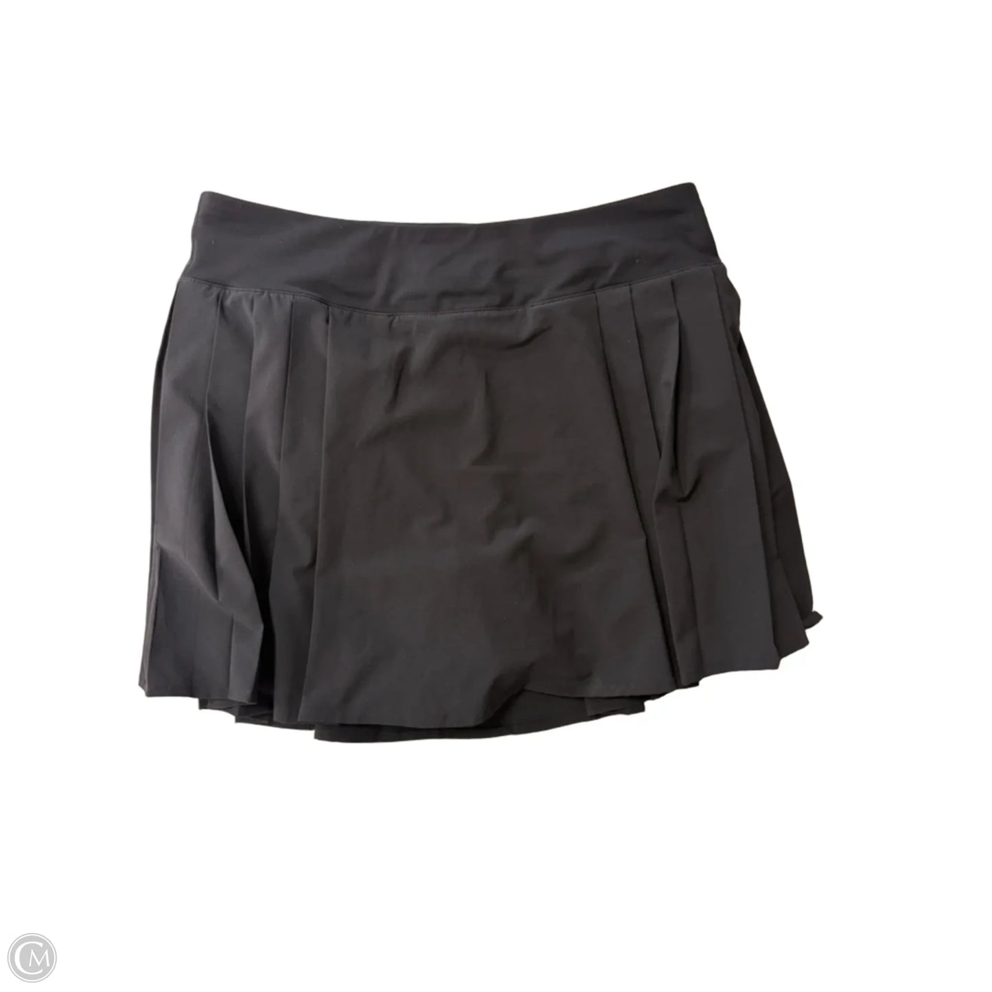 Athletic Skort By Lululemon In Black, Size: S