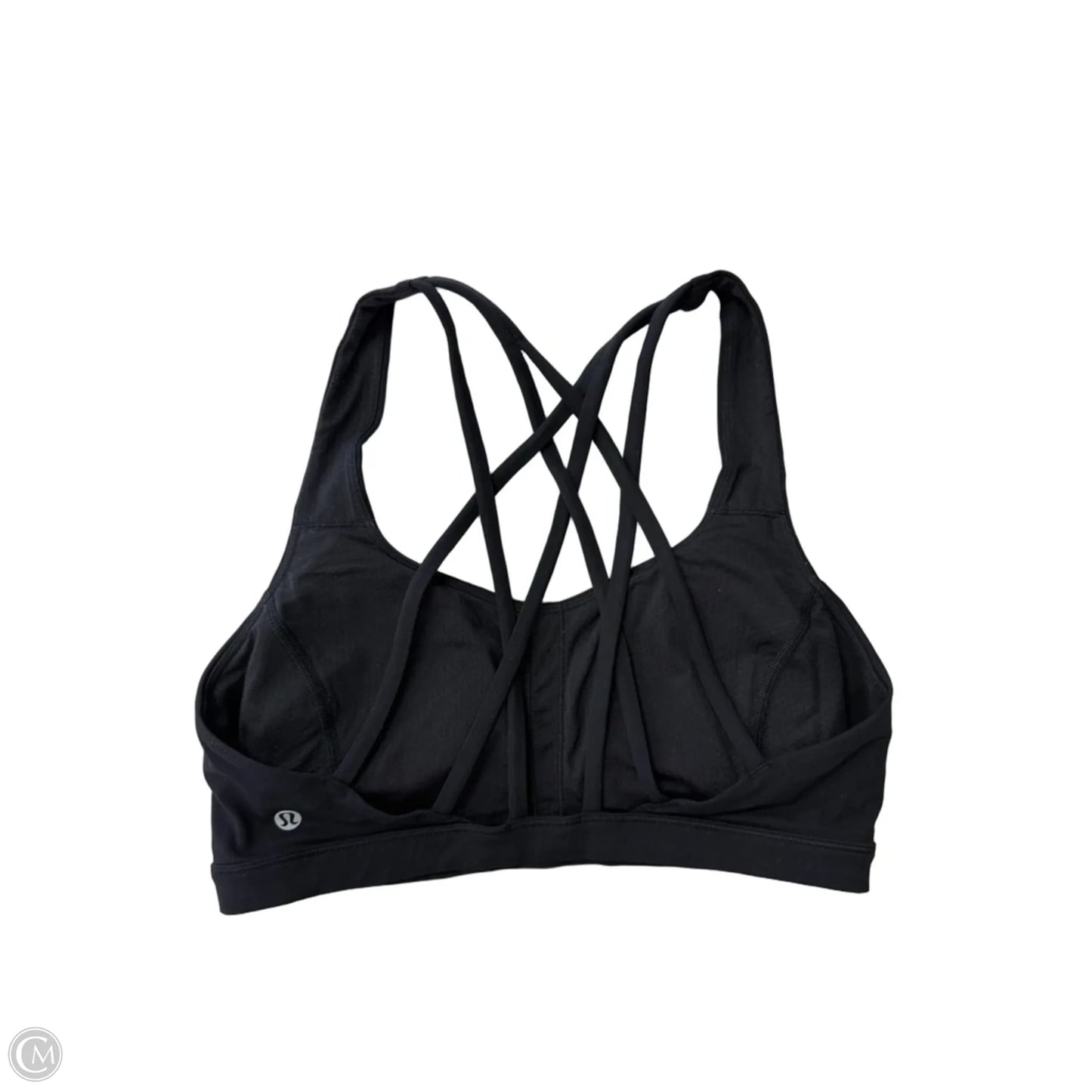 Athletic Bra By Lululemon In Black, Size: 8