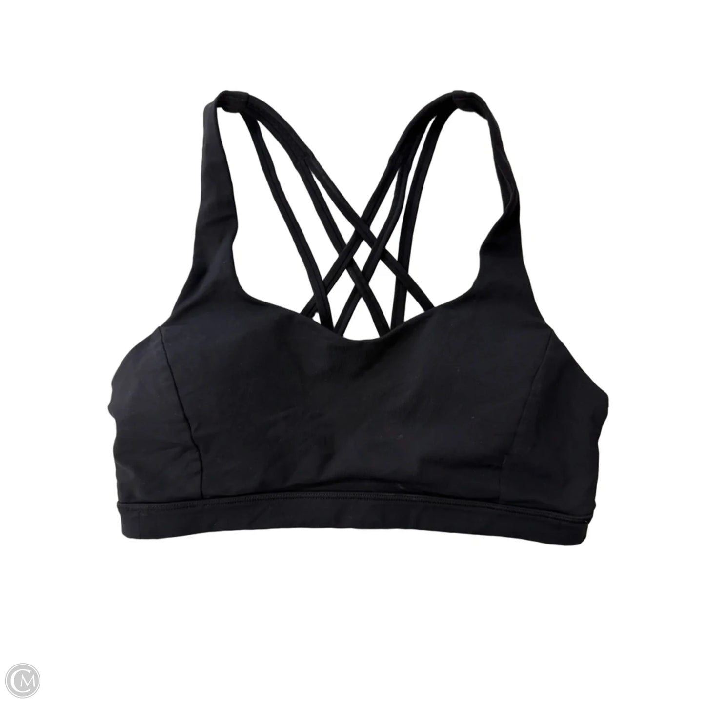 Athletic Bra By Lululemon In Black, Size: 8