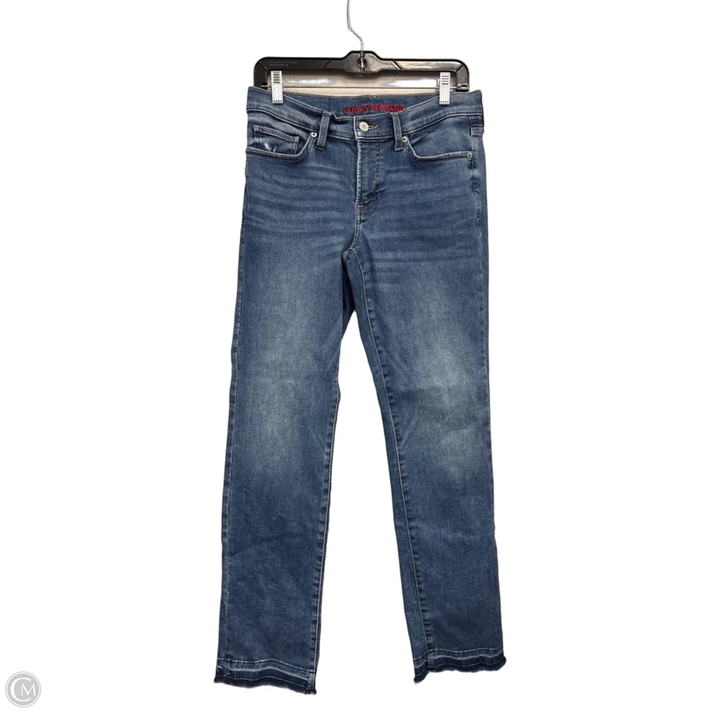 Jeans Straight By Lucky Brand In Blue, Size: 8