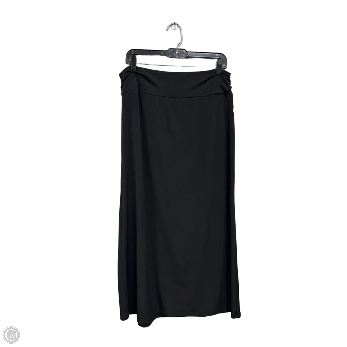 Skirt Maxi By Carole Little In Black, Size: L