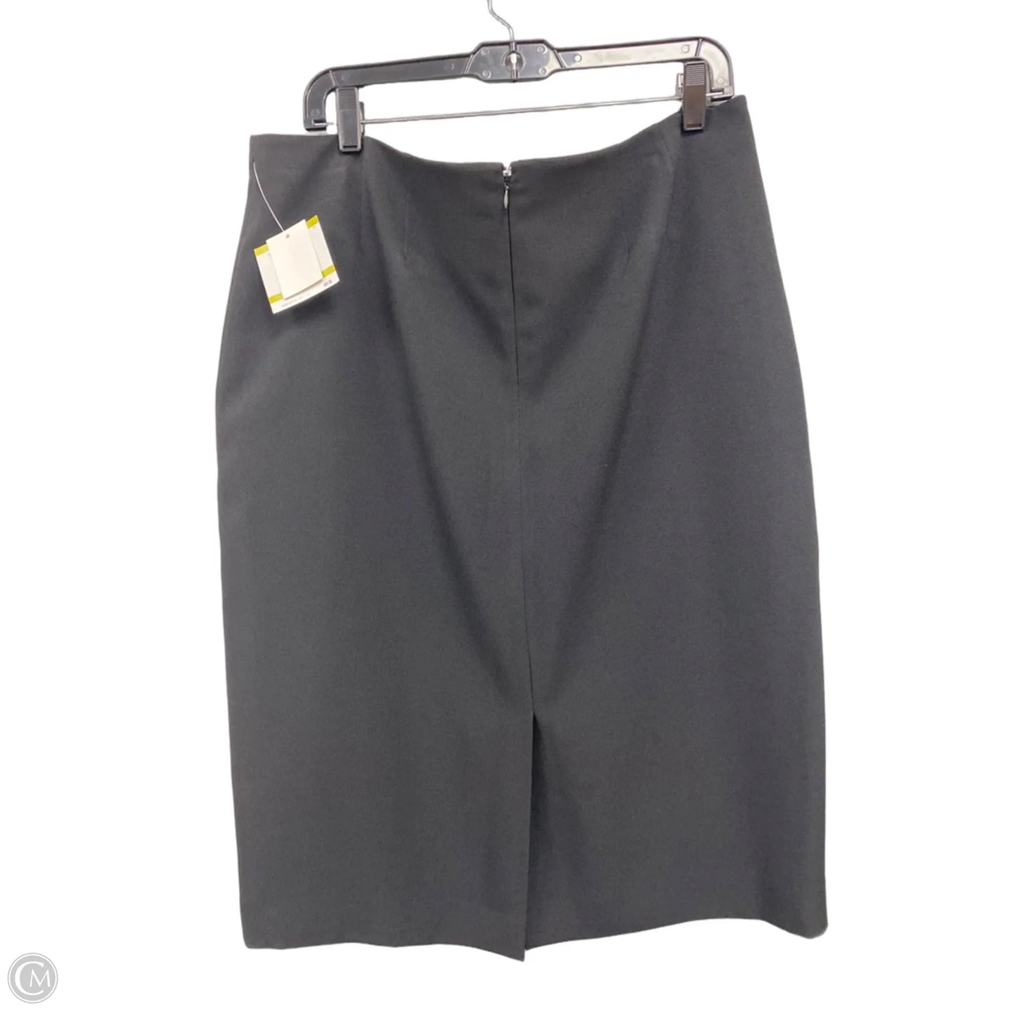 Skirt Midi By Kasper In Black, Size: 14