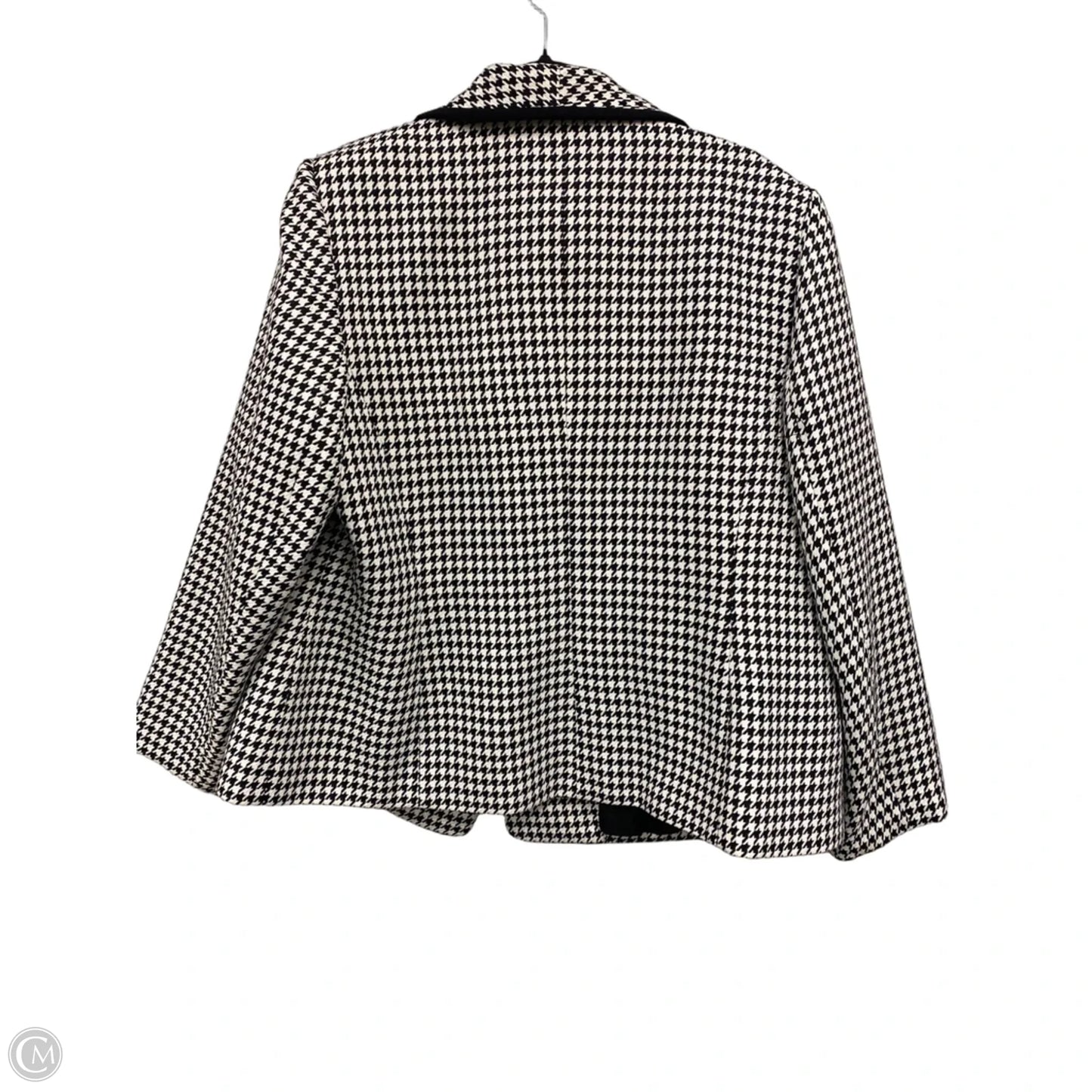 Blazer By Kasper In Black & White, Size: 18