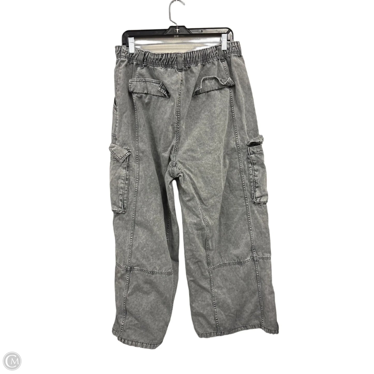 Jeans Wide Leg By Clothes Mentor In Grey, Size: Xl