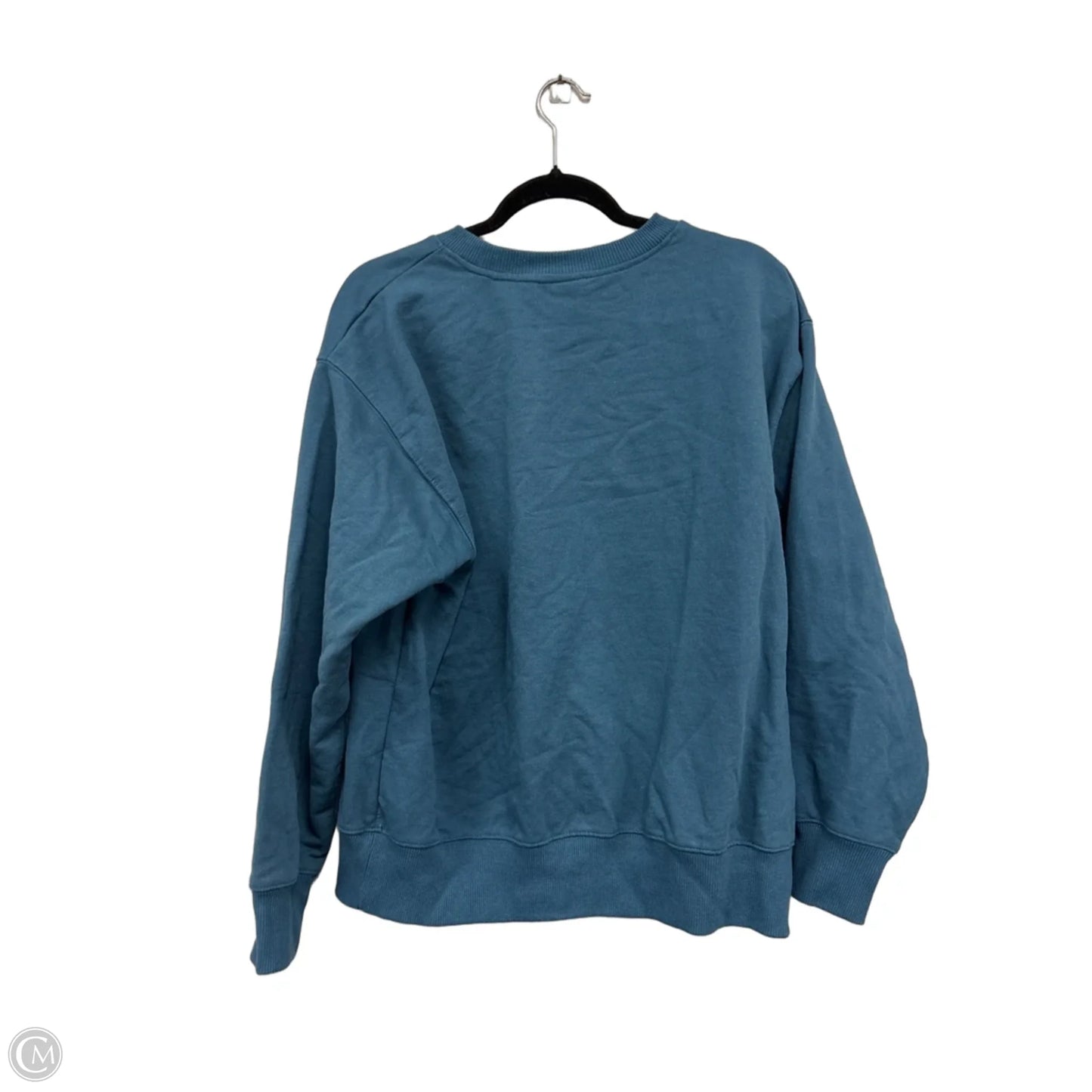 Sweatshirt Crewneck By The North Face In Teal, Size: Xl