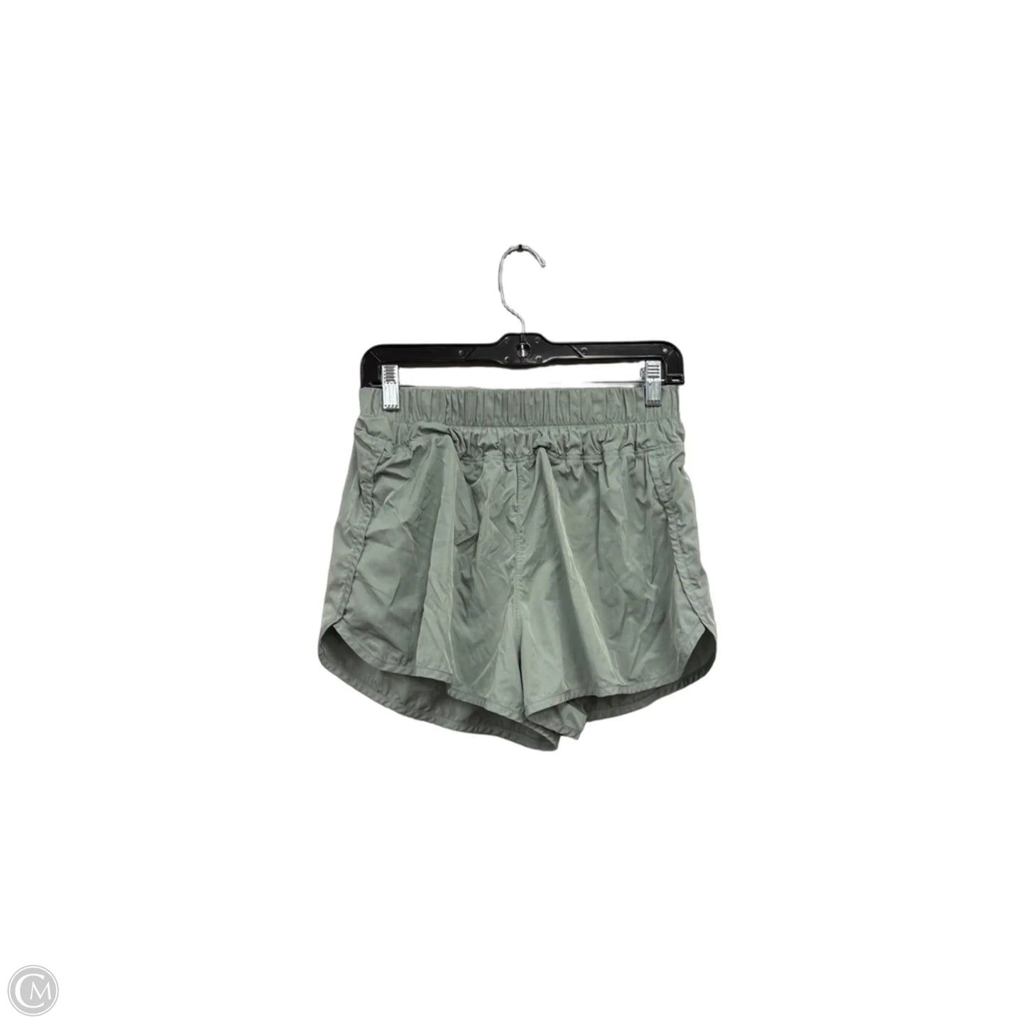 Athletic Shorts By Yogalicious In Green, Size: M