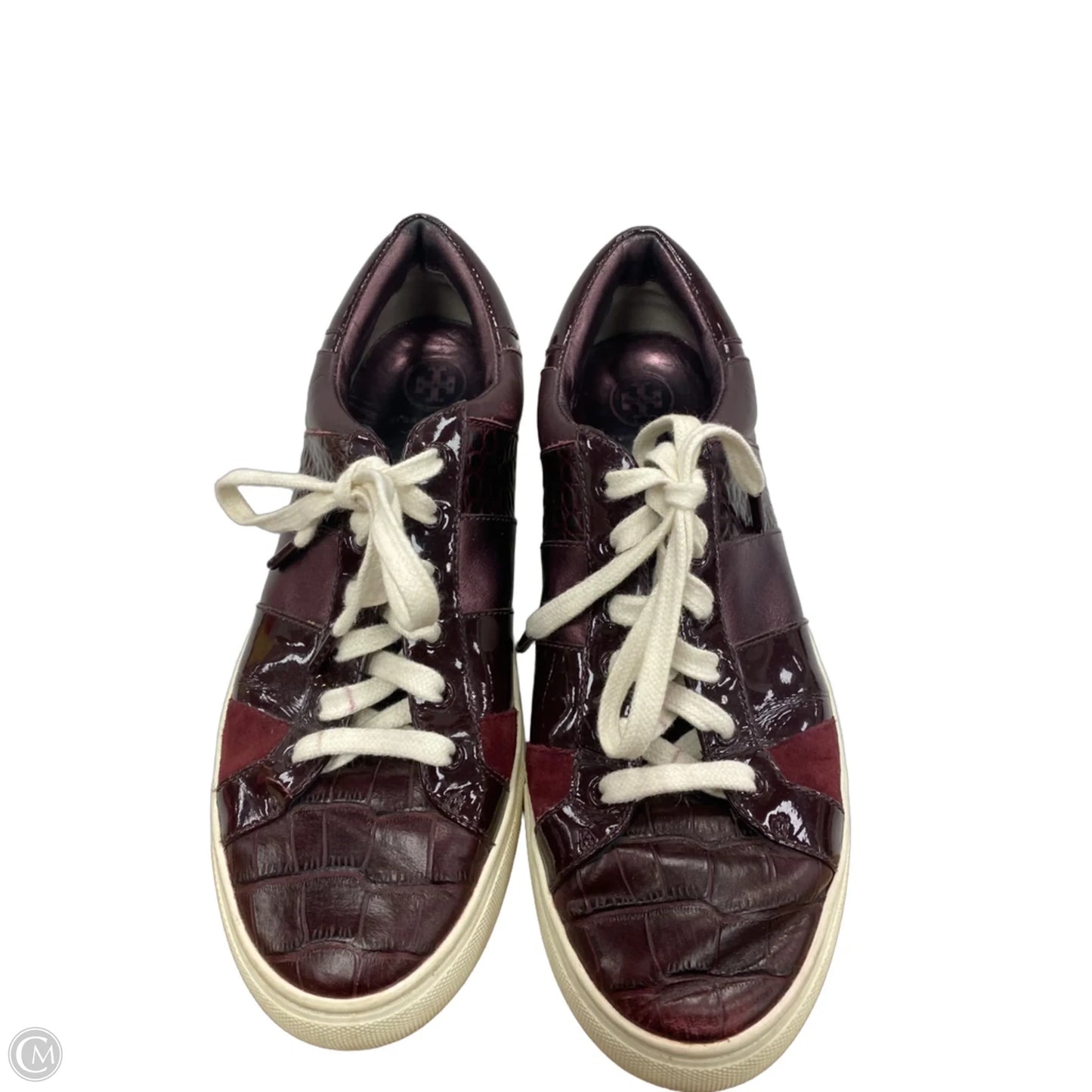 Shoes Designer By Tory Burch In Maroon, Size: 8