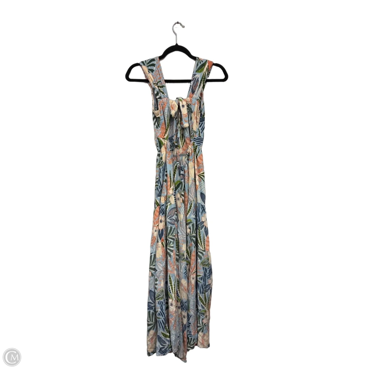 Dress Casual Maxi By Angie In Blue & Orange, Size: S