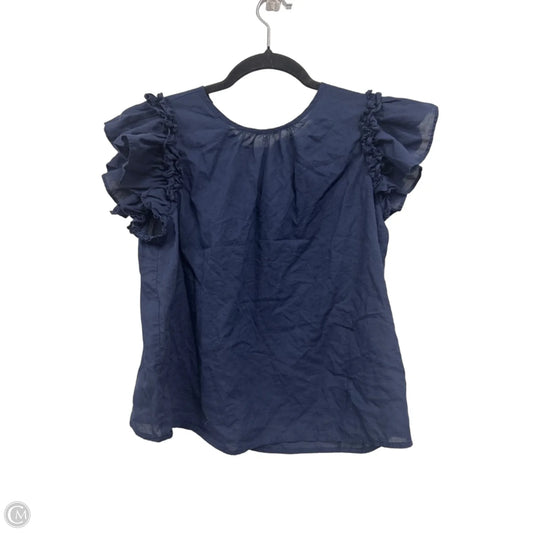 Top Short Sleeve By On 34th In Navy, Size: S