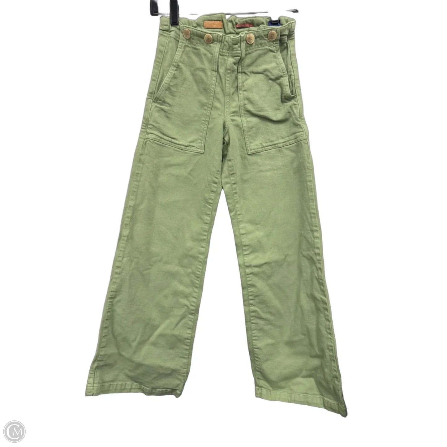 Jeans Wide Leg By Pilcro In Green, Size: 2
